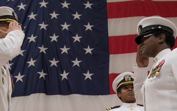 ENC Parker Retirement Ceremony