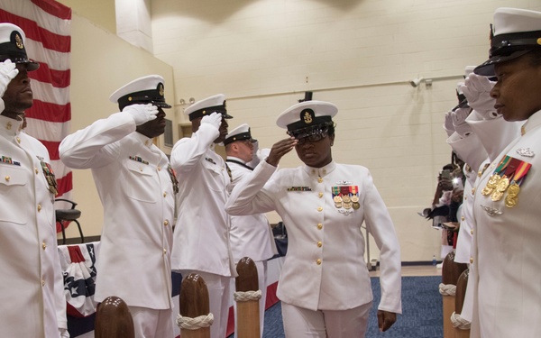 ENC Parker Retirement Ceremony