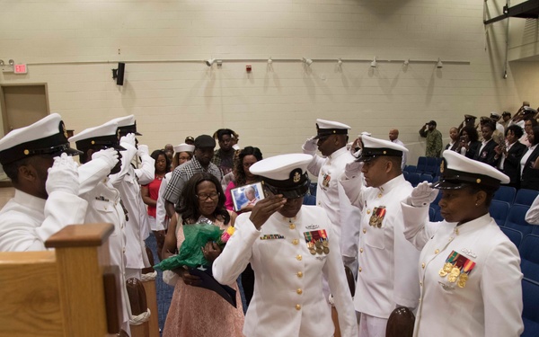 ENC Parker Retirement Ceremony