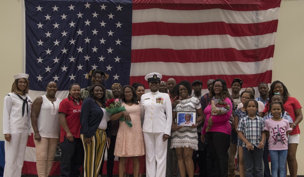 ENC Parker Retirement Ceremony