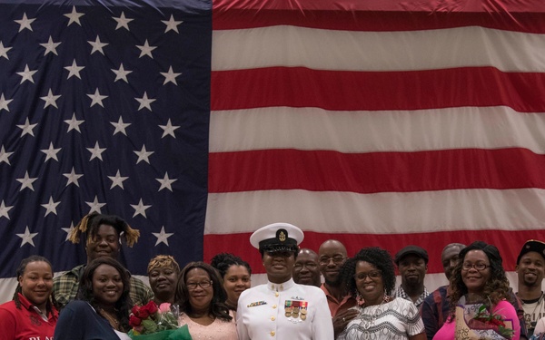 ENC Parker Retirement Ceremony