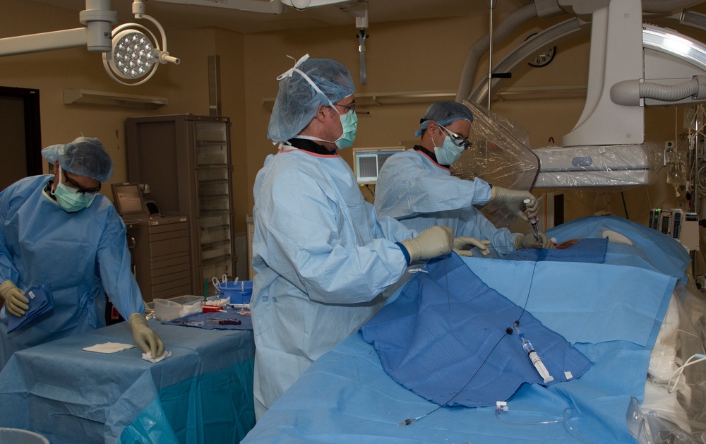 Yttrium-90 Radioembolization Procedure, David Grant U.S. Air Force Medical Center