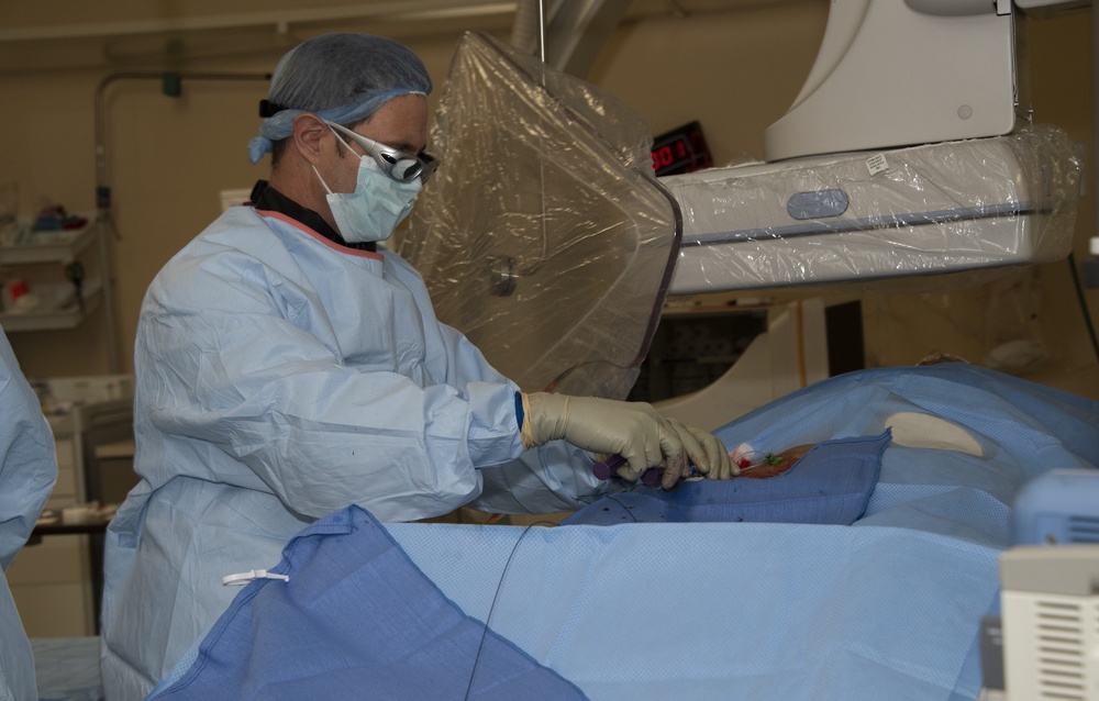 Yttrium-90 Radioembolization Procedure, David Grant U.S. Air Force Medical Center