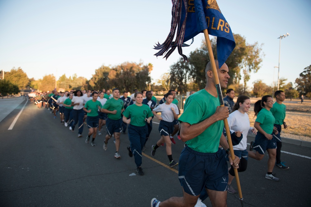 Group run enhances unit cohesion