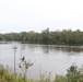 Lock and Dam 1 submerged under the Cape Fear River