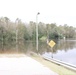 Lock and Dam 1 submerged under the Cape Fear River