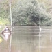 Lock and Dam 1 submerged under the Cape Fear River