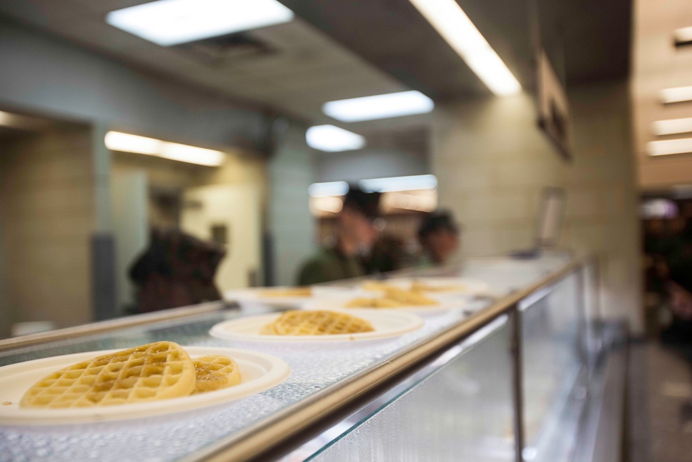 Chow hall reopening