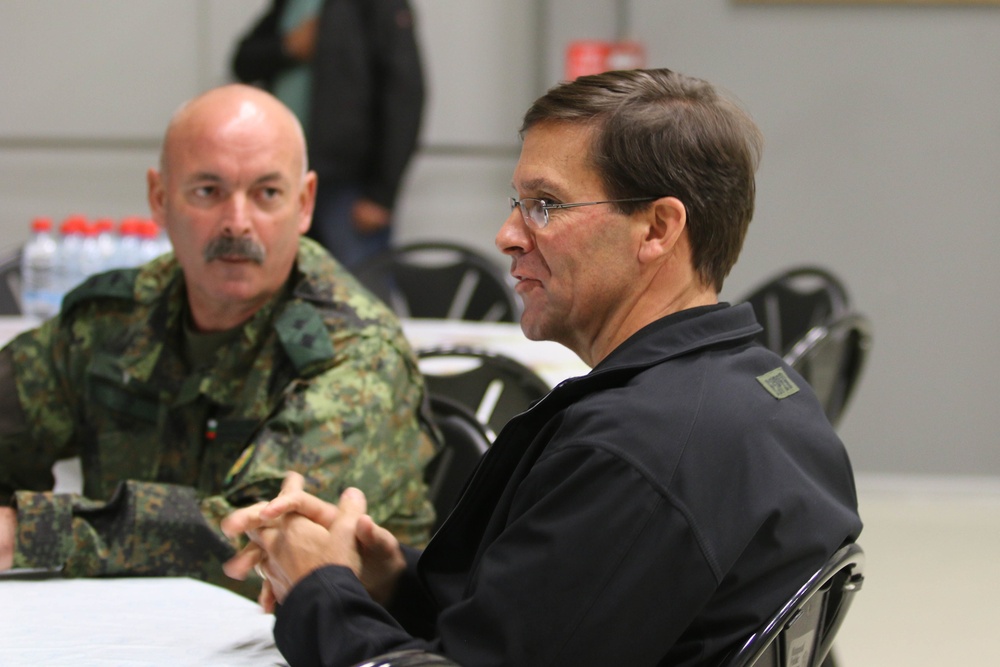 Secretary of the Army visits Bulgaria