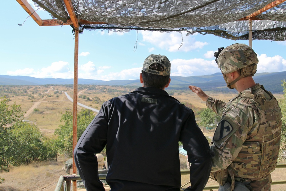 Secretary of the Army visits Bulgaria