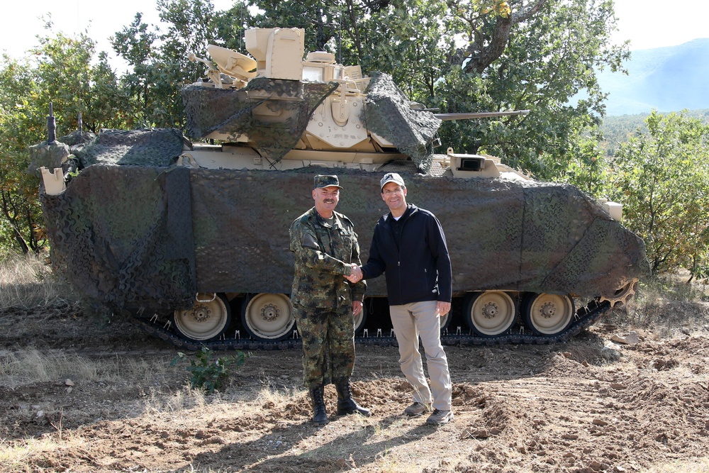 Secretary of the Army visits Bulgaria