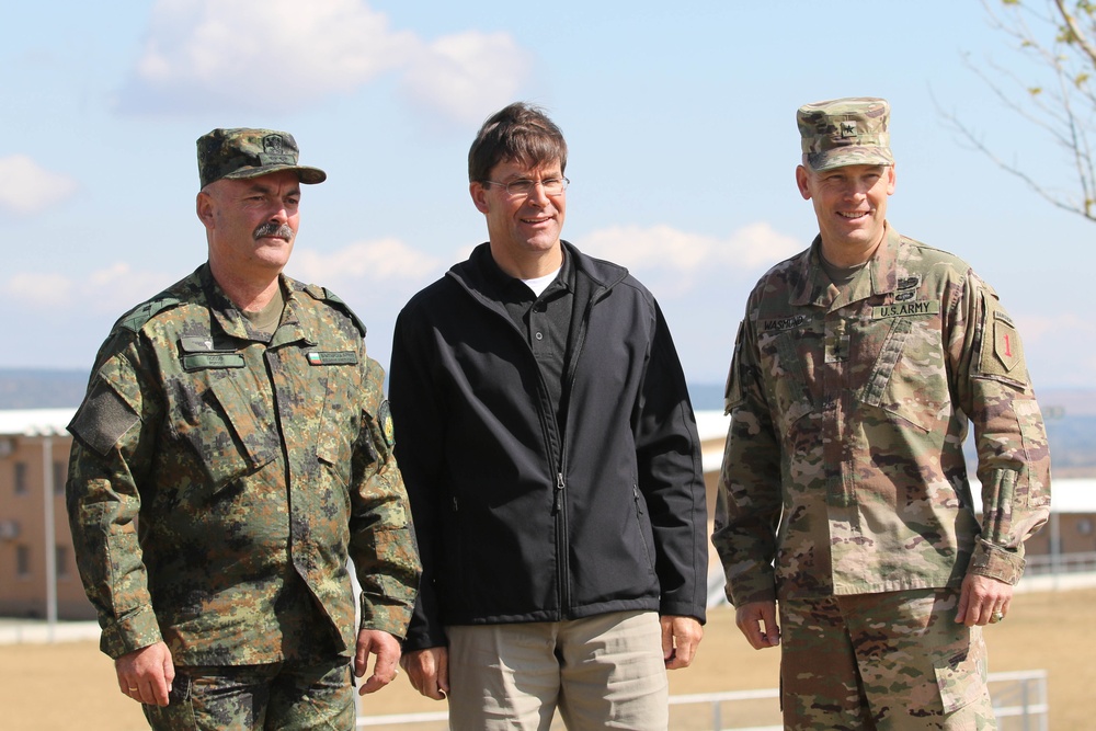 Secretary of the Army visits Bulgaria