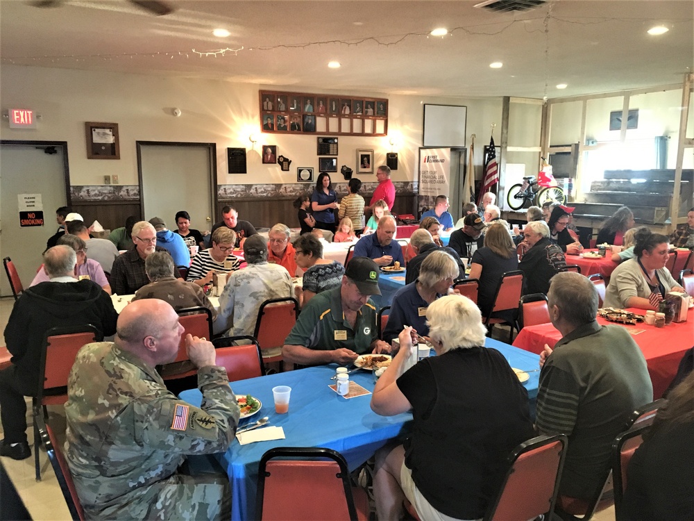 Dozens of Fort McCoy community members participate in Sparta Military Appreciation Night