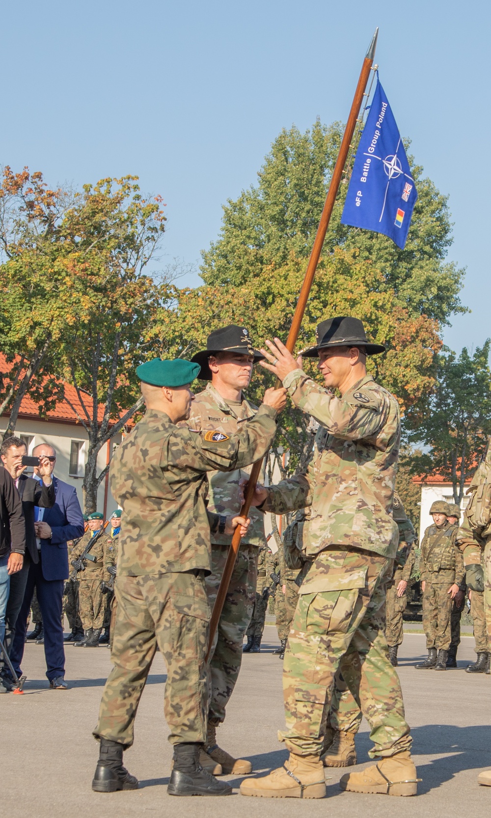 Tenn. Army National Guard Assumes Responsibility of NATO’s eFP Battle Group Poland!