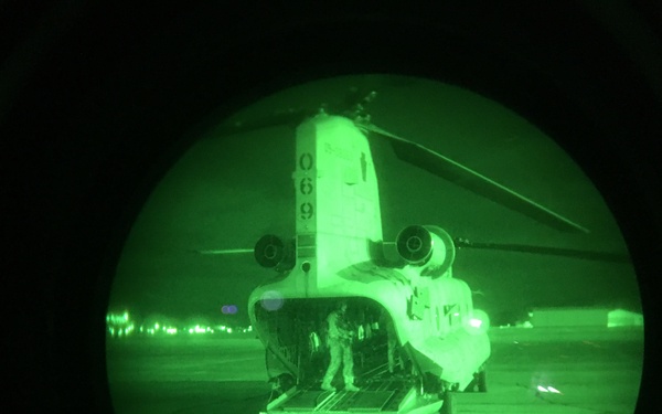 Pa. Guard flies pump hoses, assesses flooding