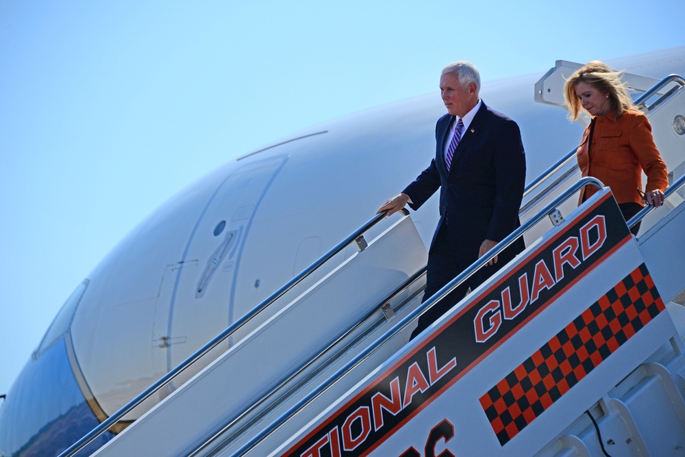 Vice President Pence Visits McGhee Tyson ANG Base