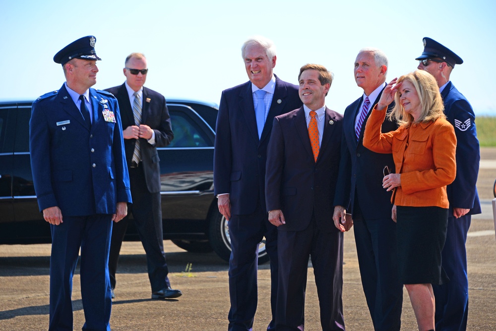 Vice President Pence Visits McGhee Tyson ANG Base