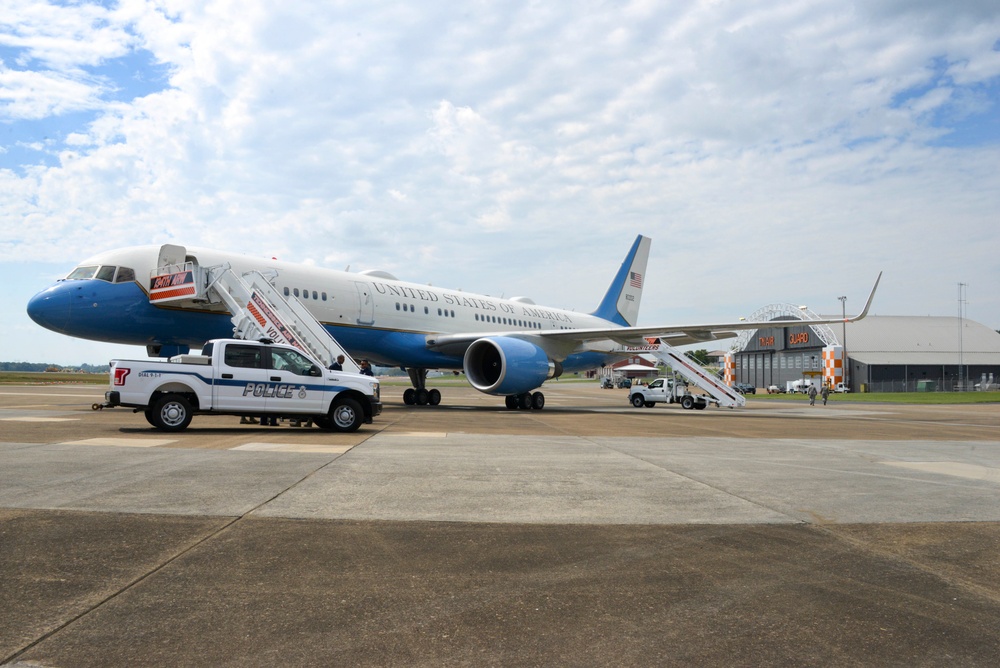 Vice President Pence Visits McGhee Tyson ANG Base