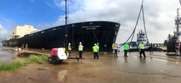 STURGIS vessel en route to Brownsville for final shipbreaking and recycling