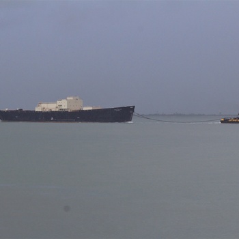 STURGIS vessel en route to Brownsville for final shipbreaking and recycling