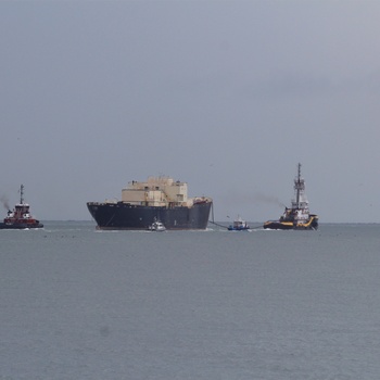 STURGIS vessel en route to Brownsville for final shipbreaking and recycling