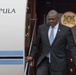 President of Botswana arrives at JBA