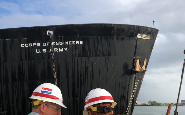 STURGIS vessel en route to Brownsville for final shipbreaking and recycling