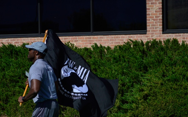 24-hour Remembrance Run honors POW/MIA