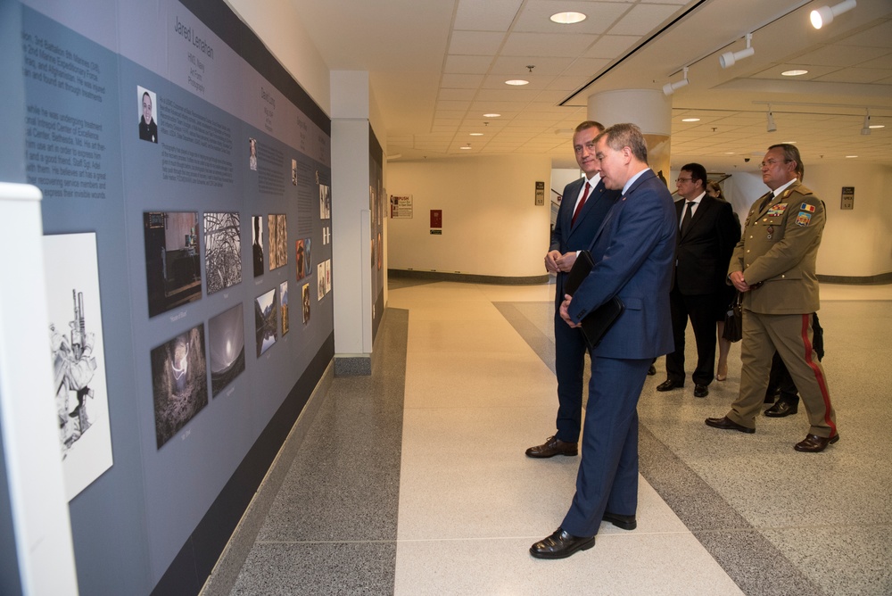 SD hosts bilateral meeting with Romanian Minister of Defense Fifor