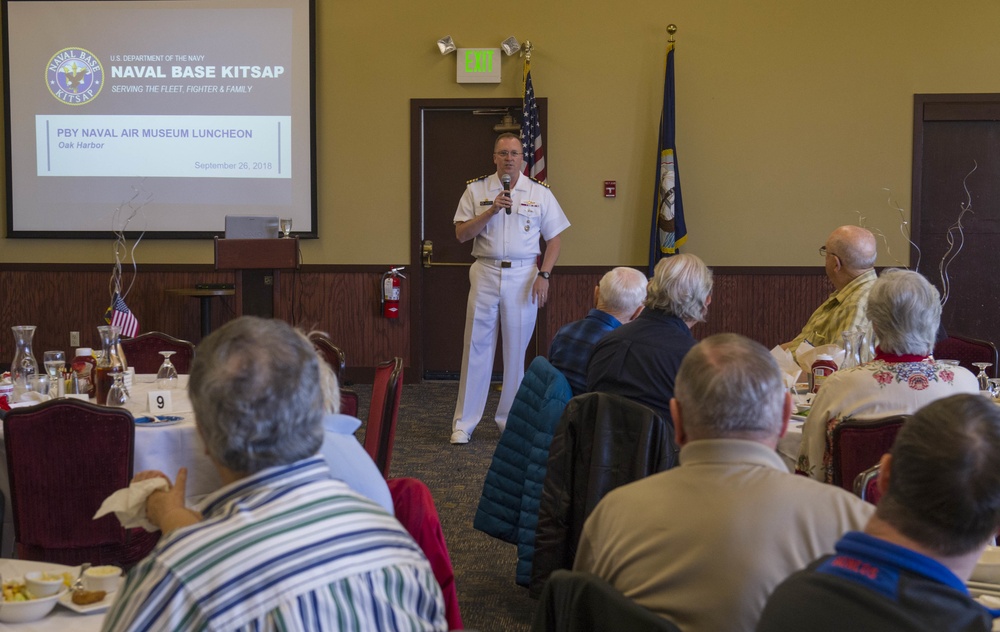 NBK Commanding Officer Speaks at PBY Naval Air Museum Luncheon