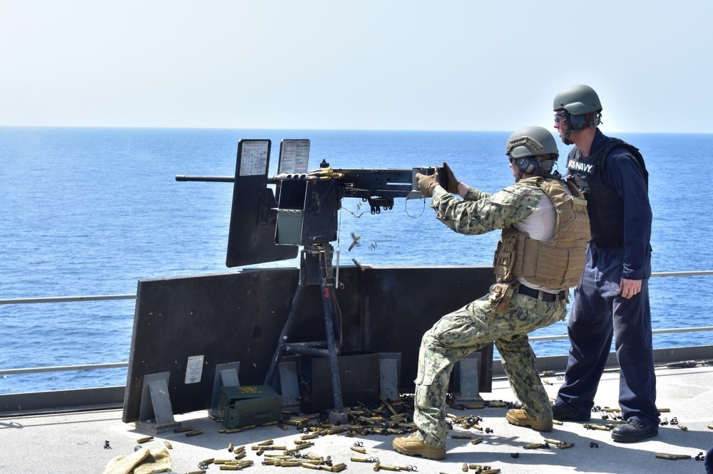 50 Caliber Heavy Machine Gun shoot