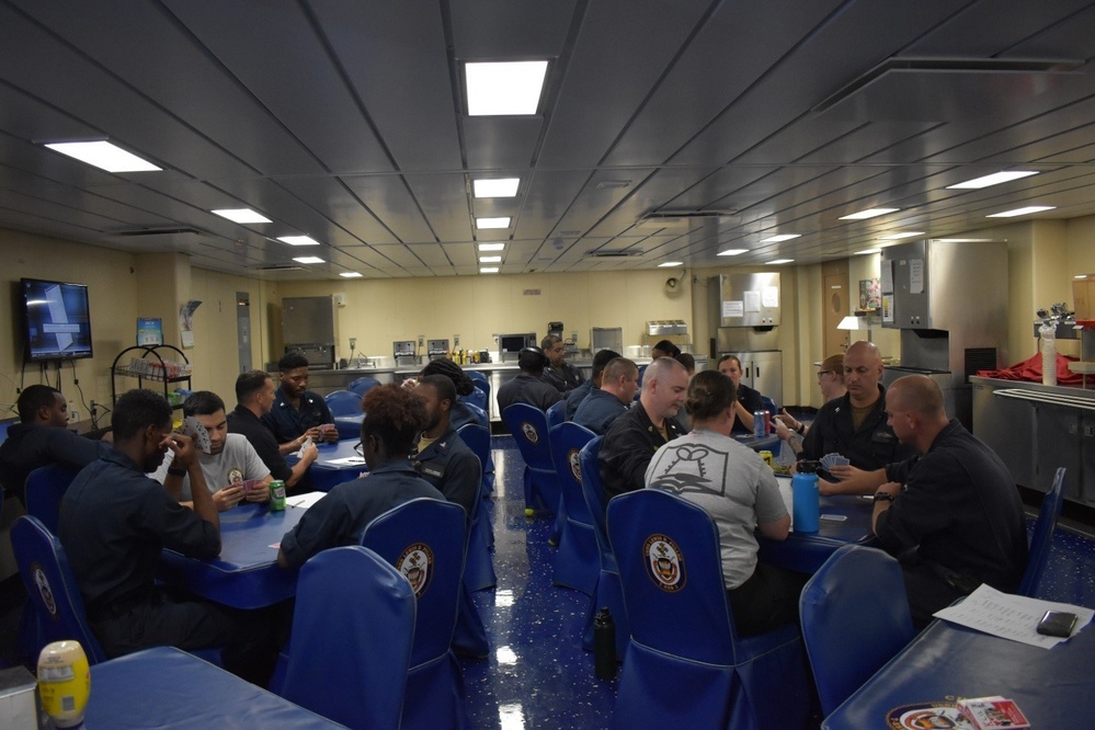 Down Time on the USS Puller