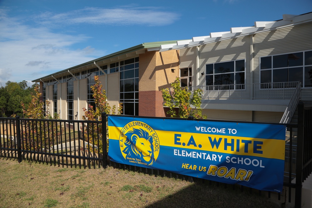 2018 09 26 E. A. White Elementary School Ribbon Cutting