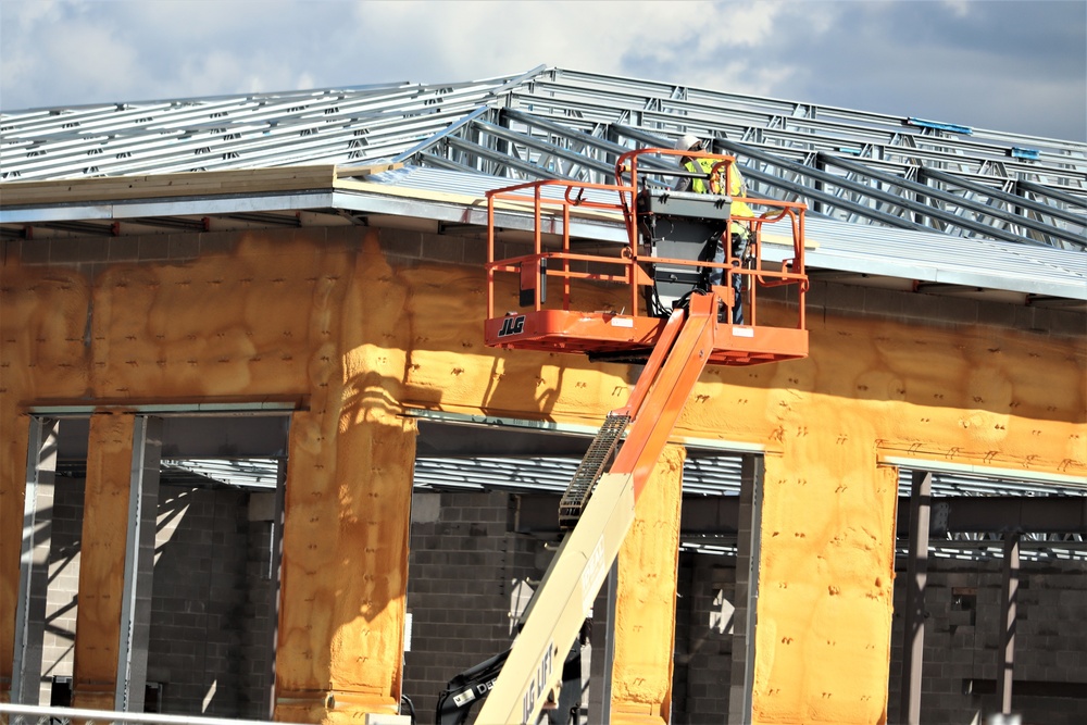 Construction of new dining facilities continues at Fort McCoy