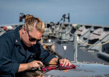 BM2 Ewart Polishes Capstan