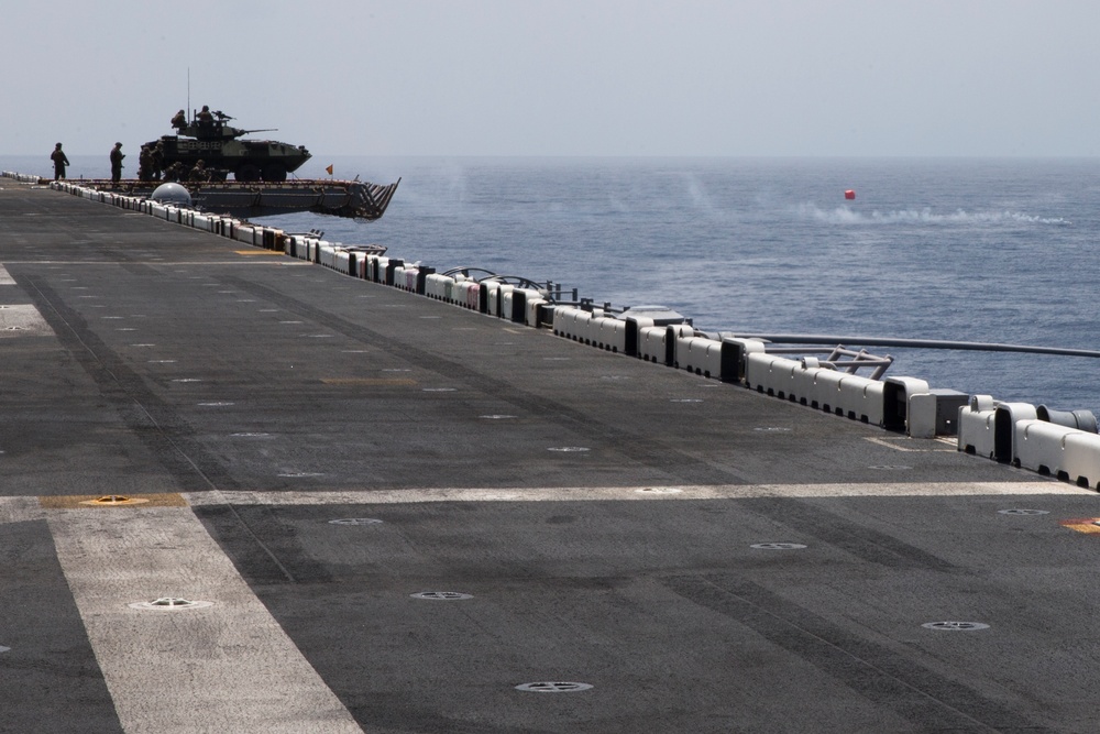 31st MEU Marines hone ship security tactics aboard Wasp