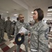 U.S. Chief Master Sgt. JoAnne S. Bass, 2nd Air Force Command Chief distinguished visit