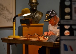 USS Constitution wood at Naval Museum