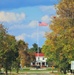 Fall Colors and the American Flag at Fort McCoy