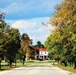 Fall Colors and the American Flag at Fort McCoy