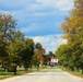 Fall Colors and the American Flag at Fort McCoy