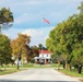 Fall Colors and the American Flag at Fort McCoy