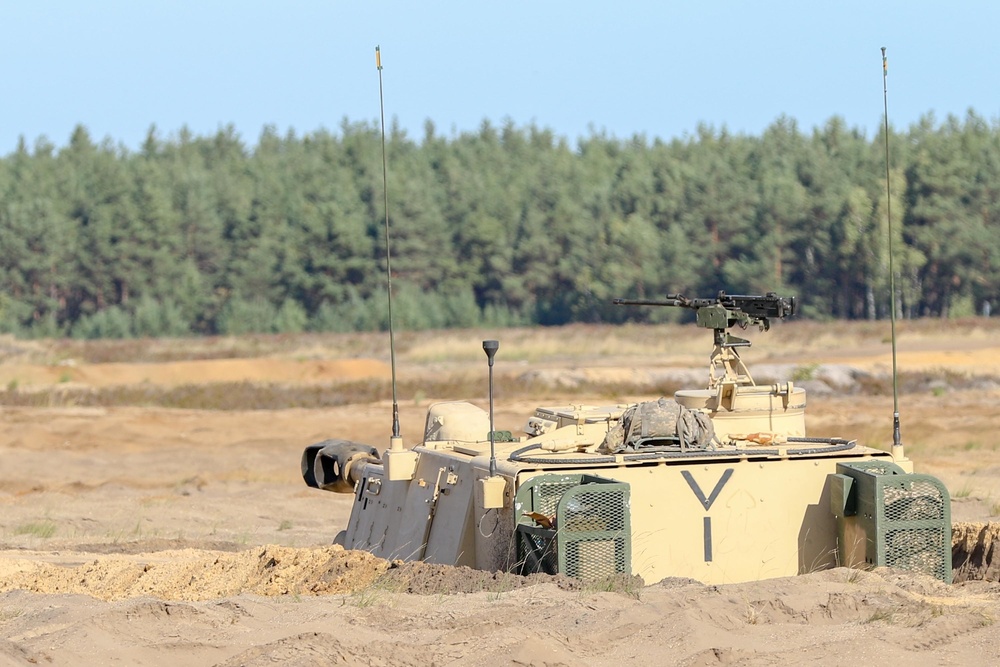 1-82 FA conducts joint fires training with the Polish 23rd FA