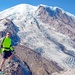 Robie runs 17-mile Third Burroughs Trail in Mount Rainier National Park