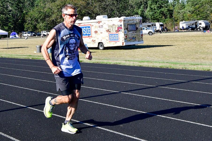 Robie runs 74 miles during 24-Hour POW/MIA Remembrance Run