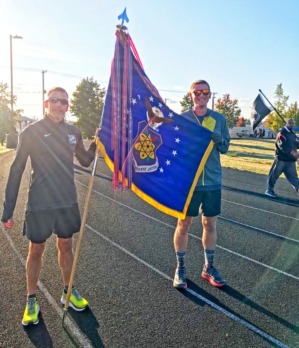 Two WADS ultra-runners complete 174 miles during POW/MIA Remembrance Run