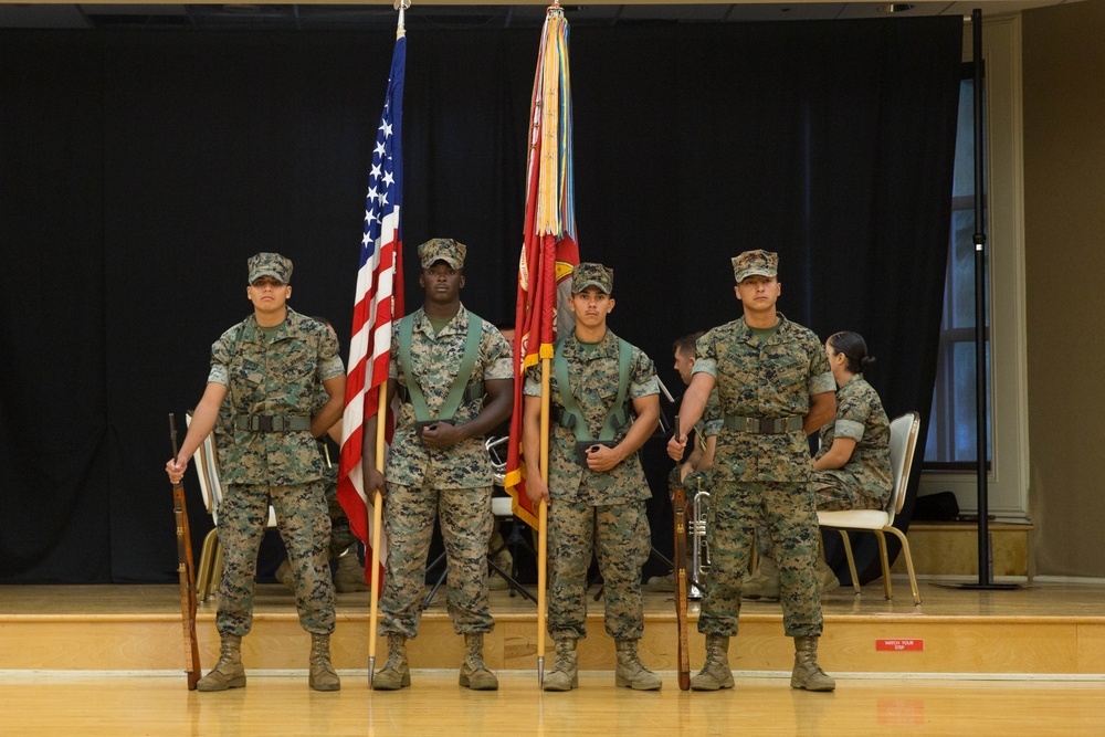 CLR-2 Change of Command Ceremony