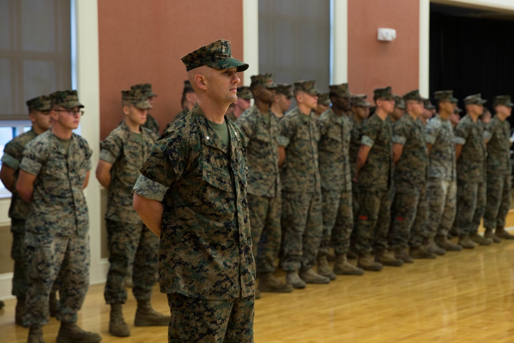 CLR-2 Change of Command Ceremony