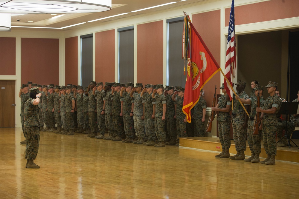 CLR-2 Change of Command Ceremony