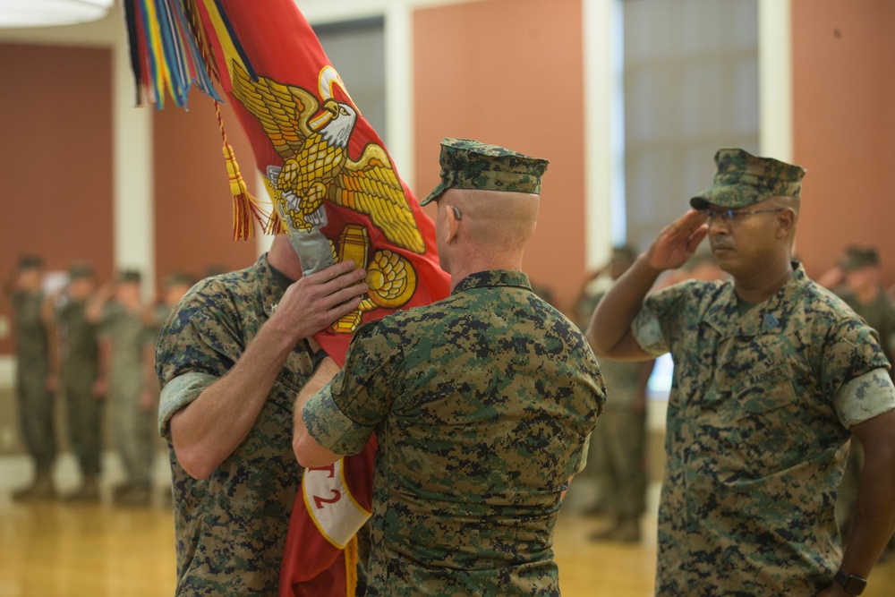 CLR-2 Change of Command Ceremony